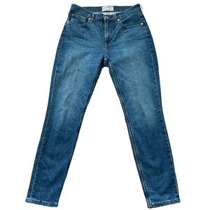 Everlane High Rise Straight Leg Jeans Medium Wash 29 Regular